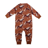 Pamuklu bebek tulumu (organik)